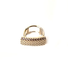 Load image into Gallery viewer, Ring Beatriz Metal Rectangle Silver
