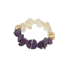 Load image into Gallery viewer, Bracelet Crystal Purple

