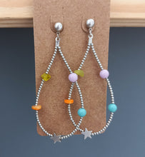 Load image into Gallery viewer, Earrings Drop Colorful
