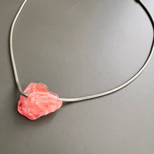 Load image into Gallery viewer, Necklace Rose Natural Stone
