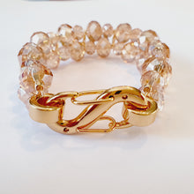 Load image into Gallery viewer, Bracelet Champagne Crystal
