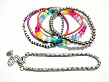Load image into Gallery viewer, Bracelet Set Rainbow Beads
