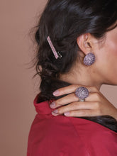 Load image into Gallery viewer, Earrings Strass Light Rose
