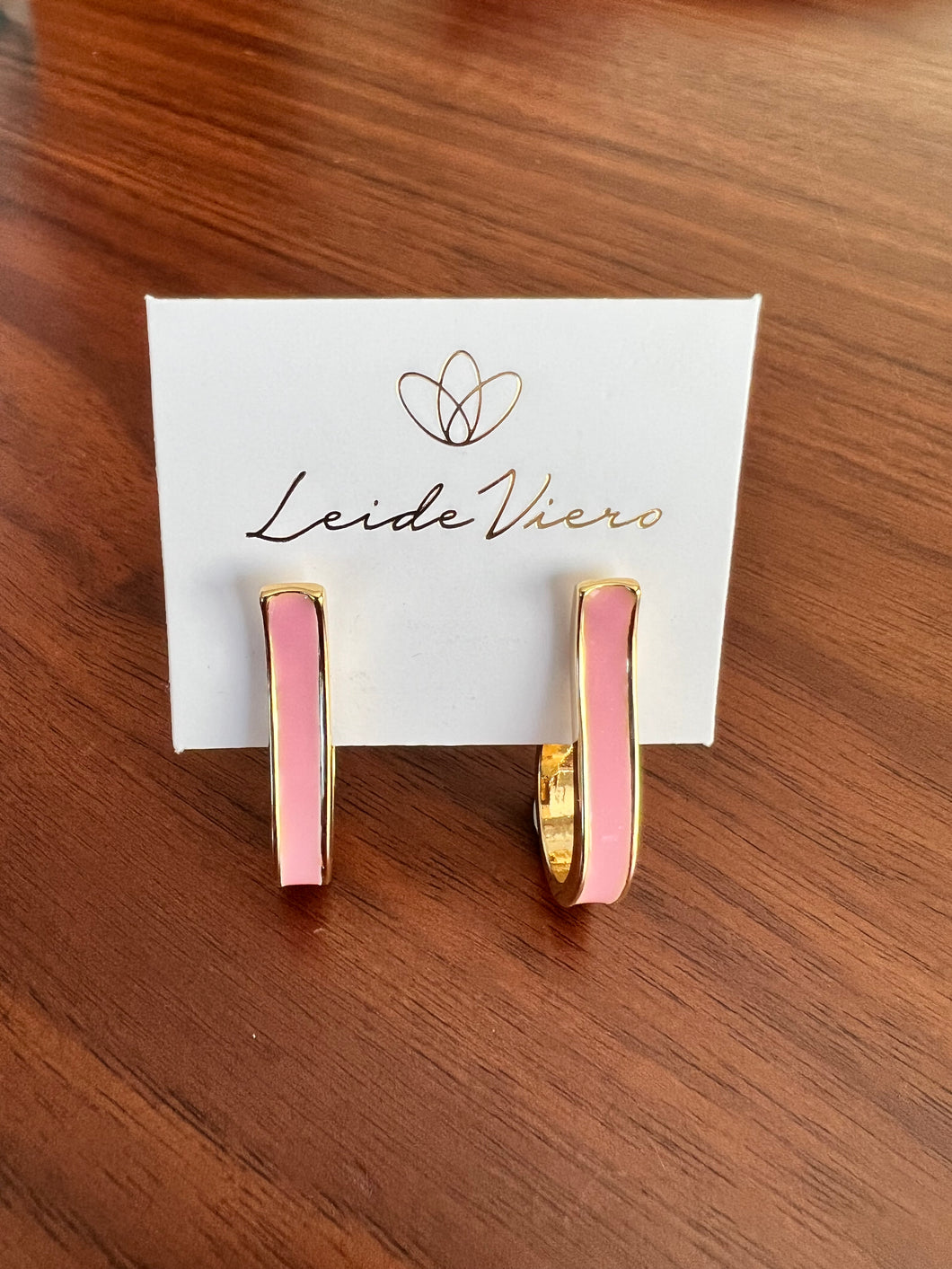 Earrings Golden Music Note