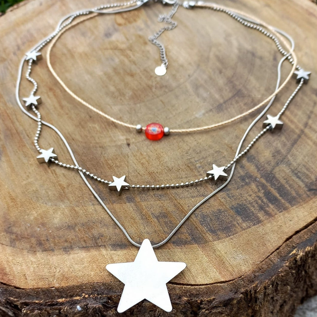 Necklace Star 3 in 1