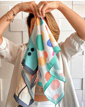 Load image into Gallery viewer, Silk Scarf Colorful
